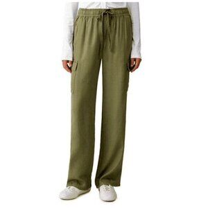 Social Standard by Sanctuary Olive Caravan Pull On Cargo Pants Size XL NWT